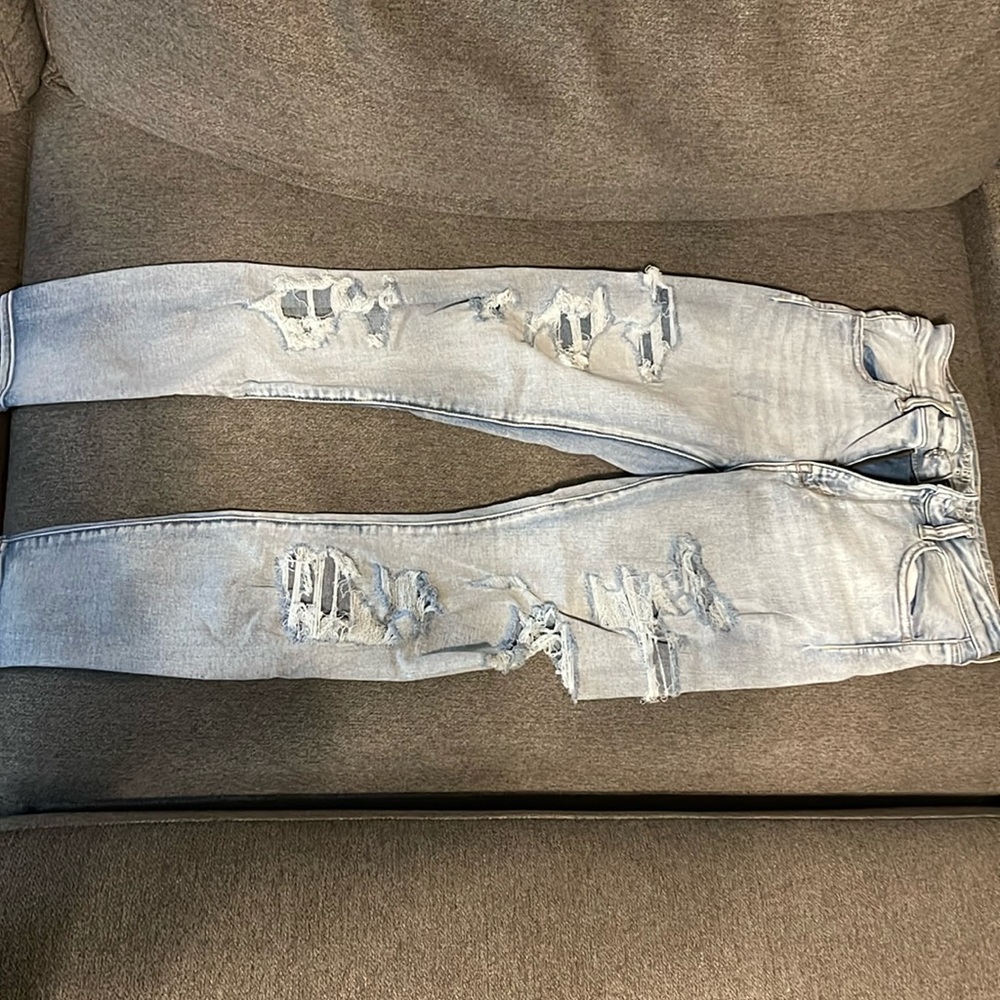 American Eagle jeans size US 4 short super stretch, high-rise jegging